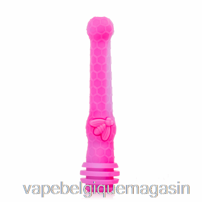 Vape Shop Bruxelles Stratus Honey Dipper Silicone Dab Straw Bubblegum (magenta / Violet)